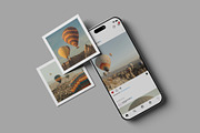 Realistic Social Media Mockup PSD, an Advertising Mockup by MA-KING_ART (Thumbnail 5 of 5)
