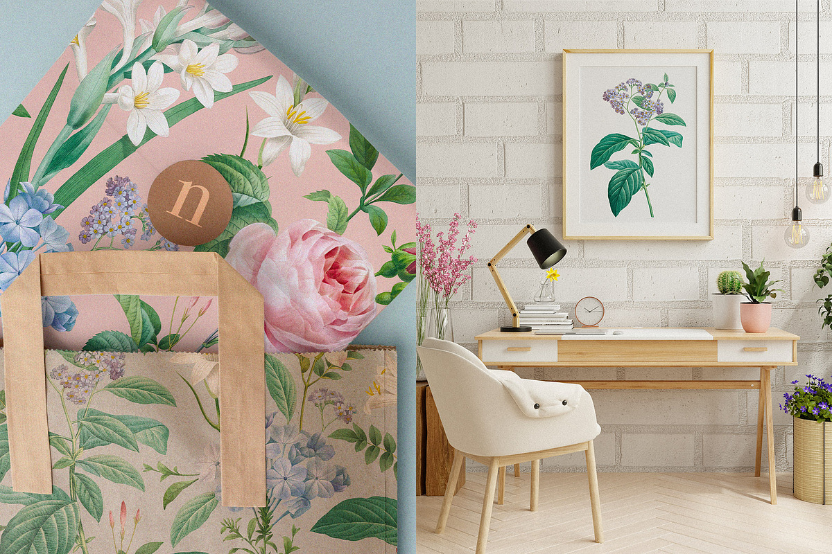 Botanical Nature English Pattern, a Pattern Graphic by likorbut (Photo 6 of 10)