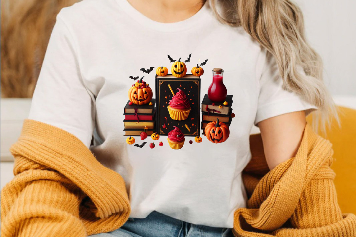 Halloween Pumpkin Cupcake Bundle., an Illustration by SVGArt (Photo 2 of 8)