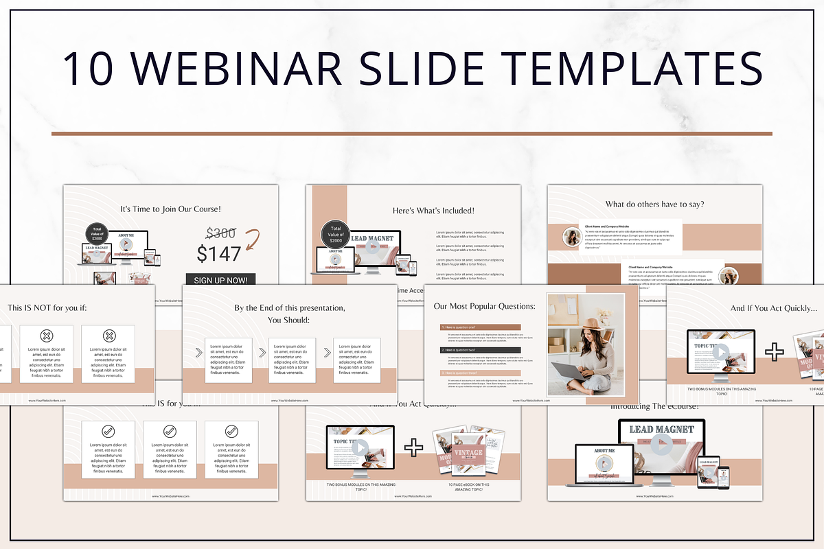 eCourse Bundle+Webinar |Nikki Smythe, a Templates & Theme by Lady Boss Studio (Photo 4 of 7)