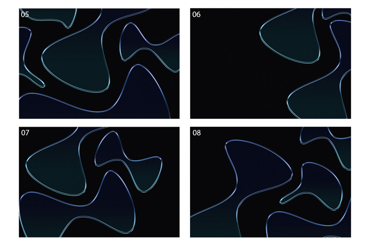 Neon Tide Shape Gradient Background, a Background Graphic by Eltypesstudio (Photo 3 of 11)