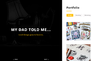 Yoursite - vCard Resume Template, a HTML Template by scrils (Thumbnail 3 of 4)