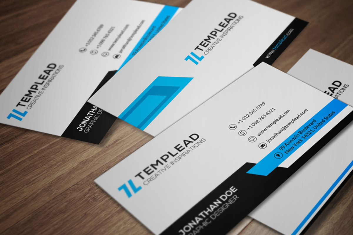 Corporate Business Card CM127, a Business Card Template by annozio (Photo 1 of 4)