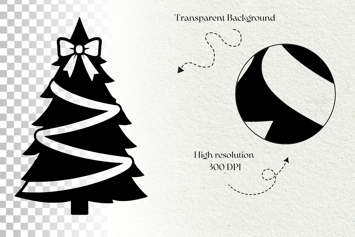 Christmas SVG Clipart Bundle, a Seasonal Illustration by DENIDigitalArtSudio (Photo 14 of 14)