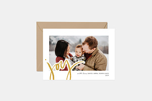 Christmas Card Template CD161