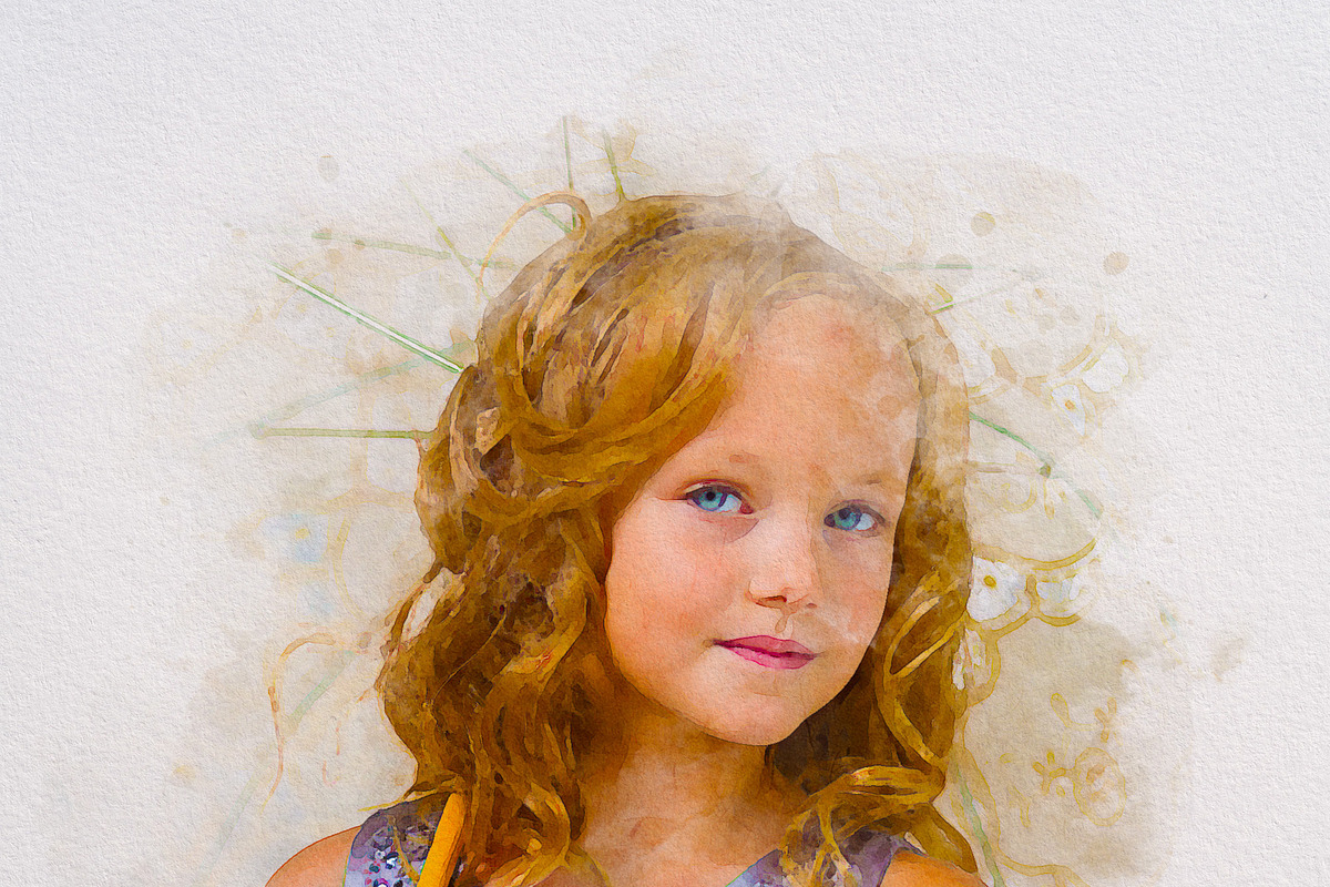 Soft Brush Watercolor Photo Effect, an Action Add-On by liptouse (Photo 8 of 11)