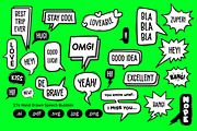Hand Drawn Speech Bubbles – Doodles, an Object Graphic by crafty (Thumbnail 2 of 10)