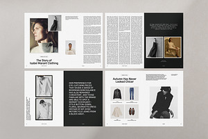 VINCENT / Magazine Brochure Template