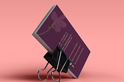Flower Shop Business Card 2 Colors, a Business Card Template by felicidads (Thumbnail 4 of 4)