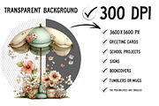 Whimsical Summer Clipart Png, an Illustration by Craft Nest (Thumbnail 2 of 12)