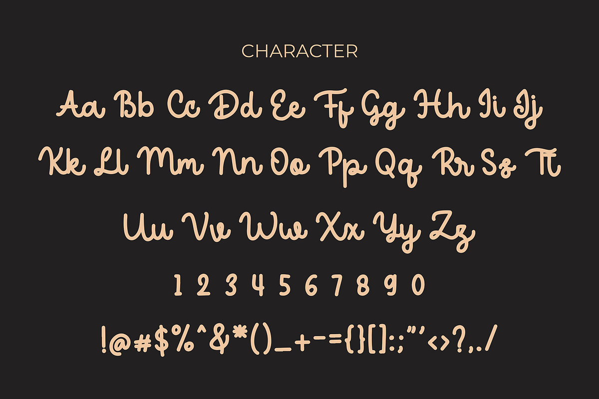 Delicimot Delicious Script Font, a Script Font by Giant Design (Photo 10 of 10)