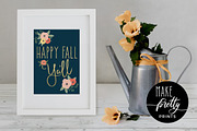 Hand Painted Fall Flowers, an Illustration by Indie Grace Design (Thumbnail 4 of 4)