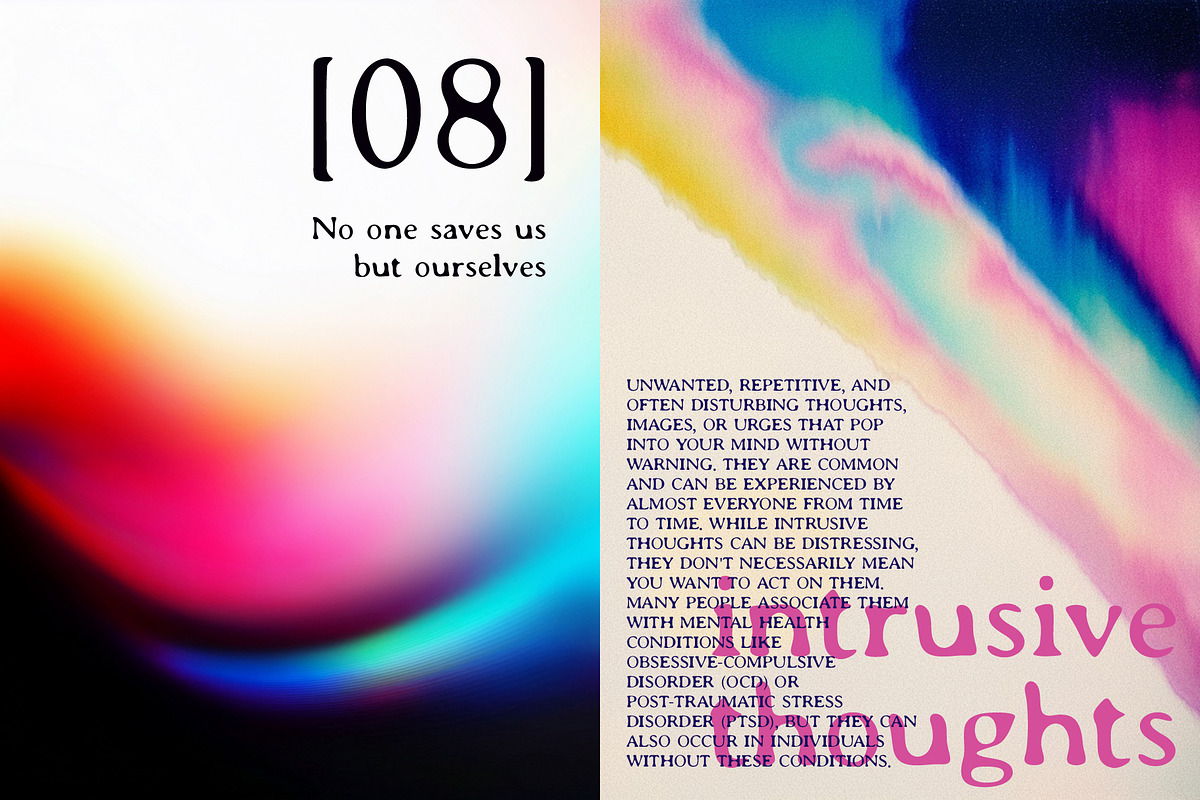 Blurred World | Display Font, a Serif Font by LuOtero (Photo 2 of 5)