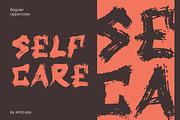 Airu Blash Brush Rough Font, a Handwritten Font by ArtiXLabs (Thumbnail 2 of 8)
