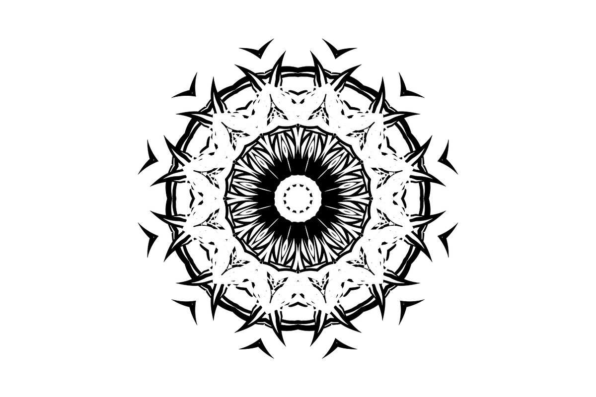 Premium Mandala Illustration Pack, a Decorative Illustration by NJ Himel (Photo 8 of 101)