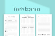 Budget Kit, fits Mini Happy Planner, a Stationery Template by EasyLifePlanners (Thumbnail 6 of 8)