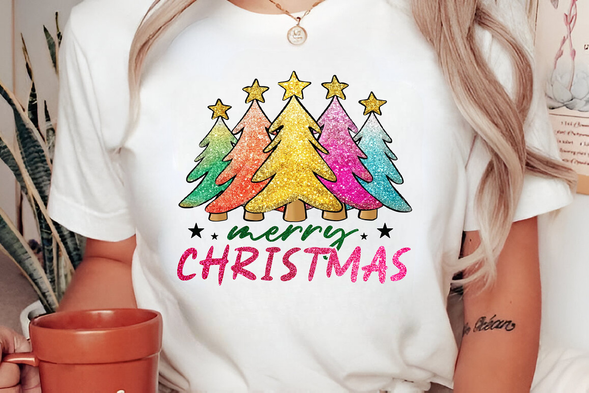 Merry Christmas PNG Sublimation, an Illustration by Libby Wishes (Photo 2 of 6)