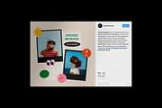Pop90s Social Media Templates, a Social Media Template by Creavora (Thumbnail 6 of 11)