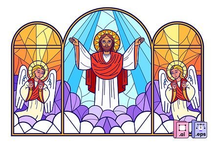 Mosaic Chapel Stained Glass