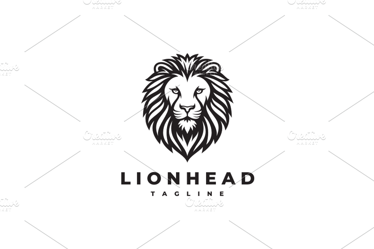 Lion Head Logo, a Branding & Logo Template by johnkent (Photo 3 of 3)