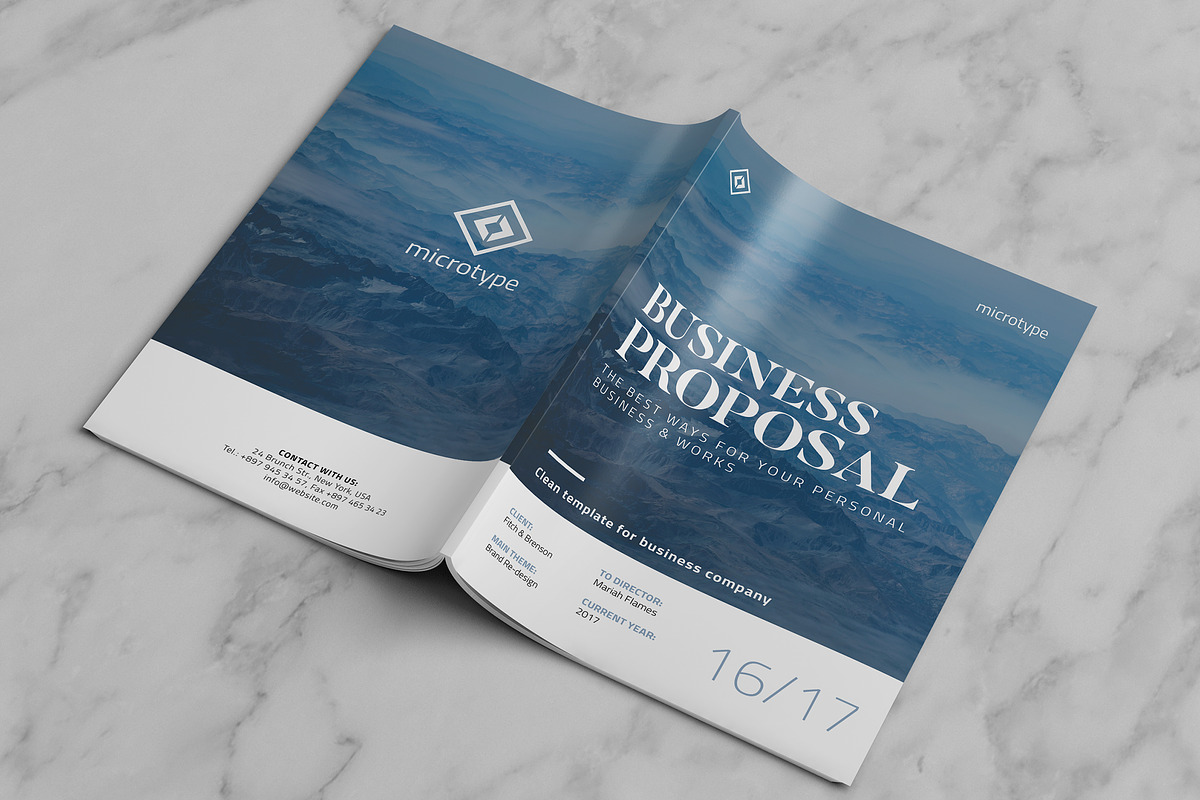 Creative Proposal, a Brochure Template by Kovalski (Photo 2 of 11)