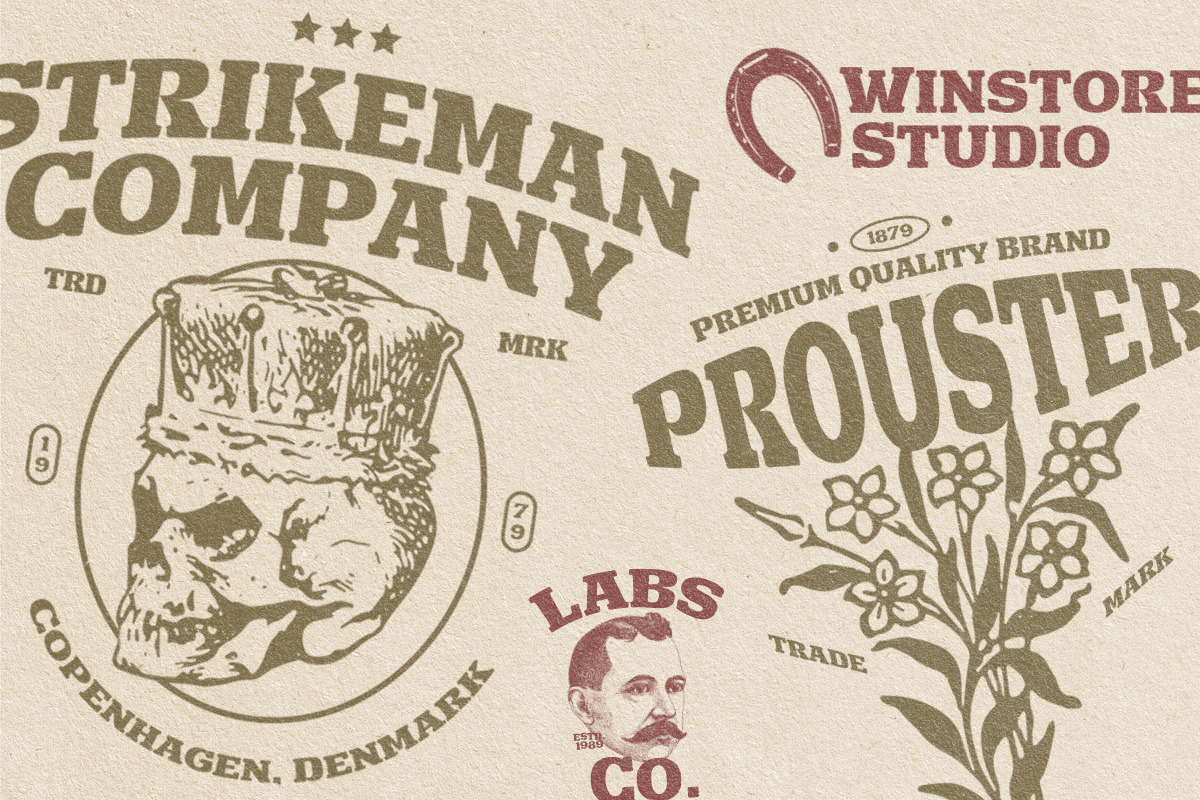 Hulberk - a Nostalgic Slab Serif, a Slab Serif Font by Letterhend Studio (Photo 7 of 9)