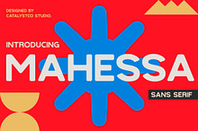 Mahessa Sans Serif Font