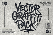 Graffiti Vector Pack + PSD Effect, an Object Graphic by pixelbuddha.net (Thumbnail 1 of 4)