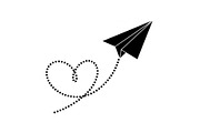 Paper Airplane Heart SVG Bundle, an Illustration by jahid234 (Thumbnail 24 of 31)