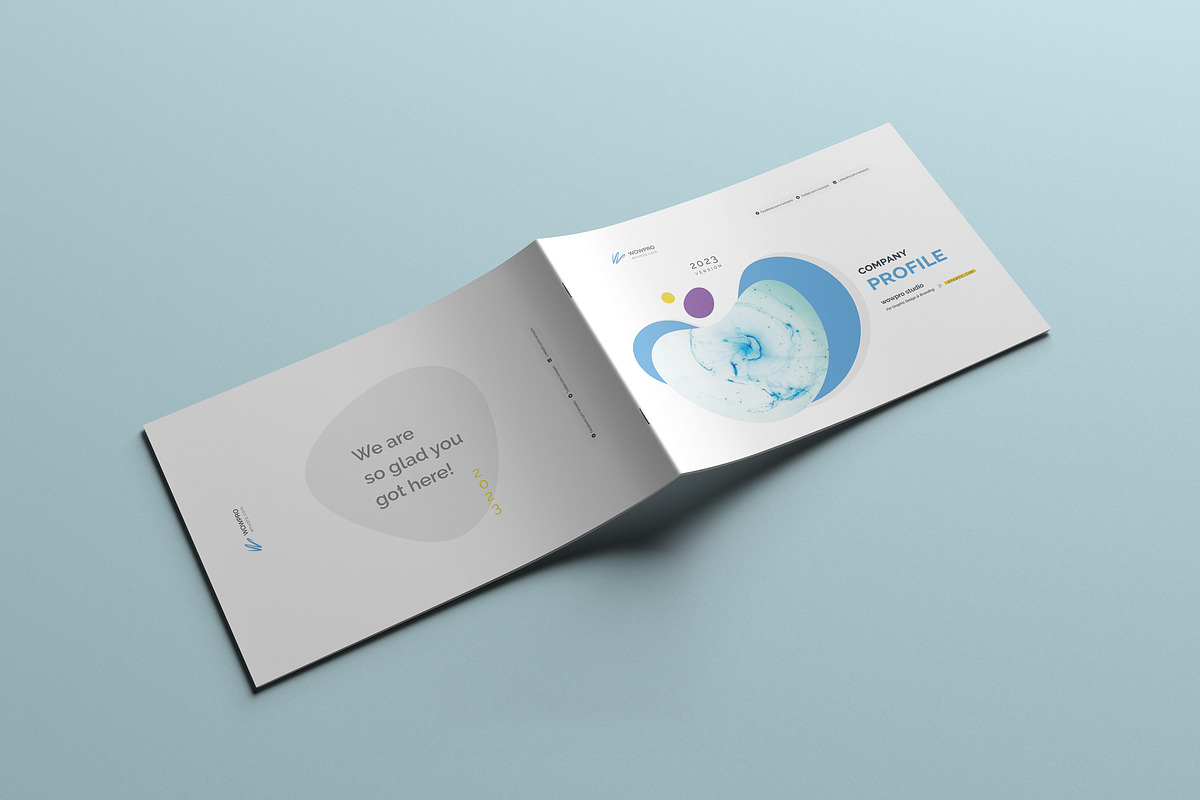Company Profile Landscape, a Brochure Template by WOWPro (Photo 10 of 10)