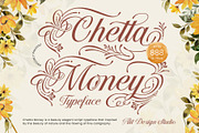 Chetta Money Typeface, a Script Font by alit design (Thumbnail 1 of 17)