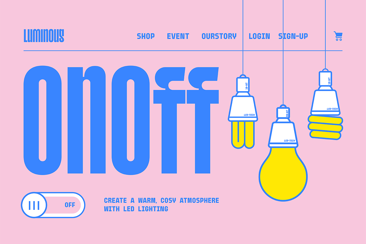 POPFUN - Font Duo, a Font by A.Budianto (Photo 8 of 10)