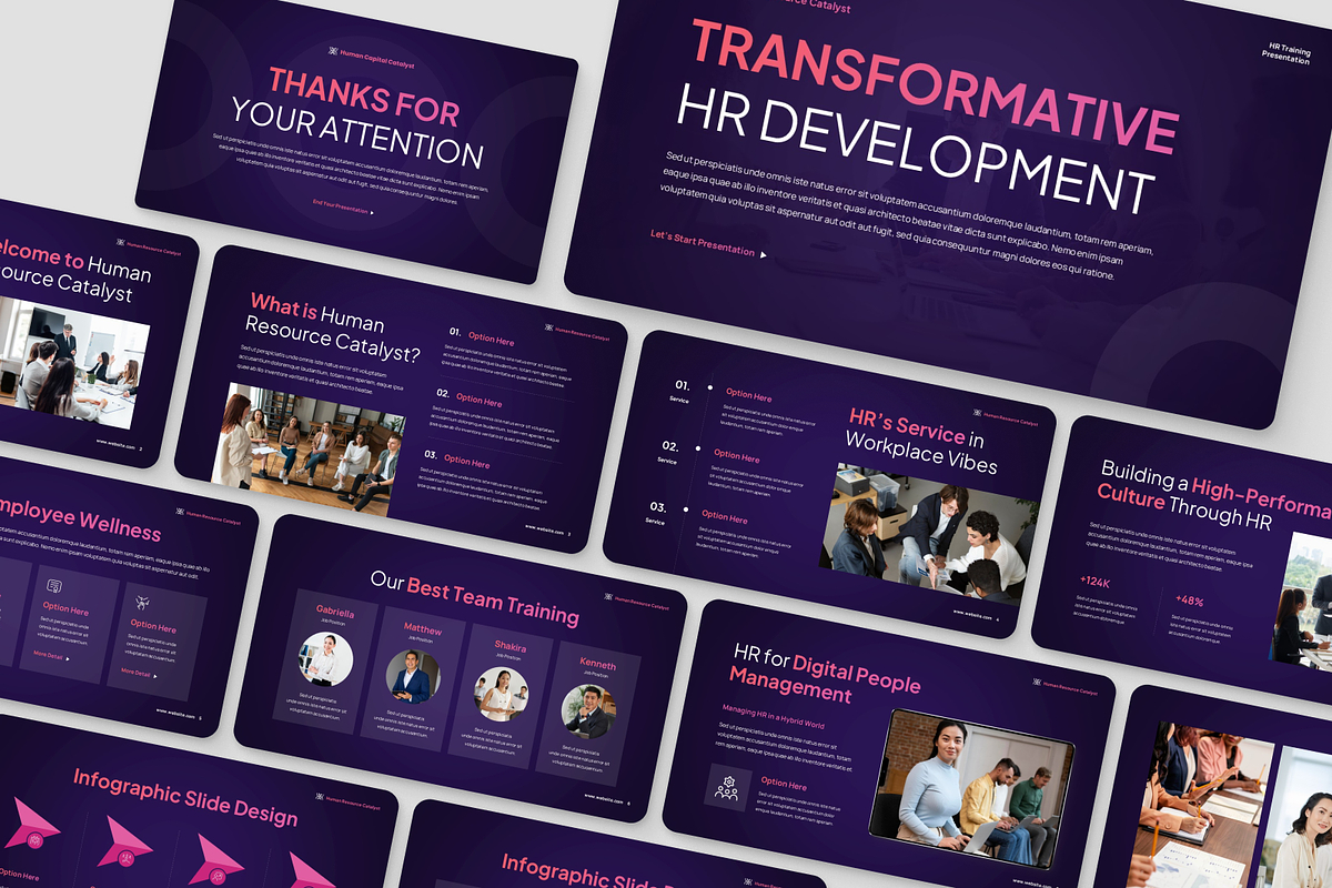 HR Training Presentation, a Presentation Template by Annora Studio (Photo 6 of 7)