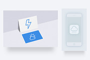 Weather | 32 Icons Set, an Outline Icon by Marina Silence (Thumbnail 6 of 17)
