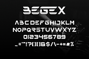 Begex Techno Font, a Sans Serif Font by Onotype (Thumbnail 2 of 3)