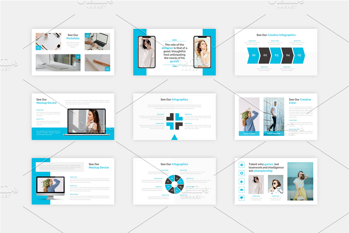 Minimalist Presentation Bundle, a Presentation Template by Artiveko (Photo 2 of 4)