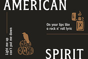 American Spirit – Vintage Serif Font, a Serif Font by Creative Type (Thumbnail 2 of 7)
