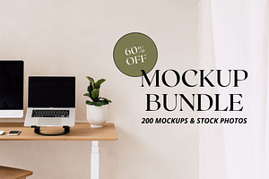 MOCKUP BUNDLE: 60% OFF