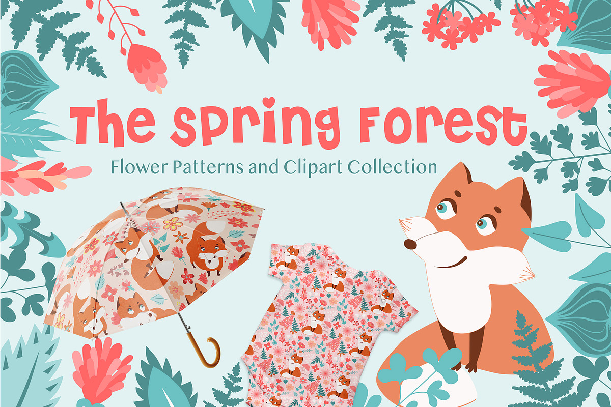 The Spring Forest, a Decorative Illustration by YuNa (Photo 1 of 11)
