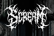 AZAROX DEATH METAL FONT, a Blackletter Font by Fonday Studio (Thumbnail 4 of 9)