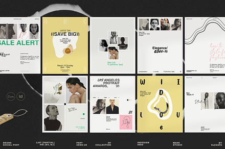 ANNA / Social Media Kit, a Social Media Template by Studio Elevate