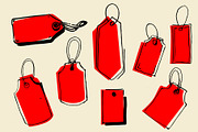 Price Tag Sale Banner hand draw, an Object Graphic by Samira (Thumbnail 4 of 4)