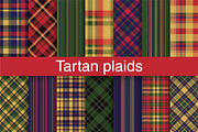 #110 Tartan Plaid Pattern Fabrics, a Pattern Graphic by Plaid4You (Thumbnail 1 of 9)