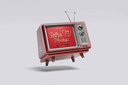 Retro TV Mockup Bundle Set, a Wearable Device Mockup by Rielismee (Thumbnail 5 of 5)