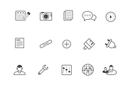 15 WordPress and Blog Icons, an Icon by Creative VIP