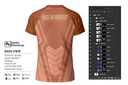 T-Shirt Neck VU Raglan L Mockup, a Shirt Mockup by Nanggroe Scripting (Thumbnail 8 of 9)