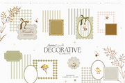 Vintage Animals Toys and Flowers, an Animal Illustration by TL Design (Thumbnail 6 of 8)