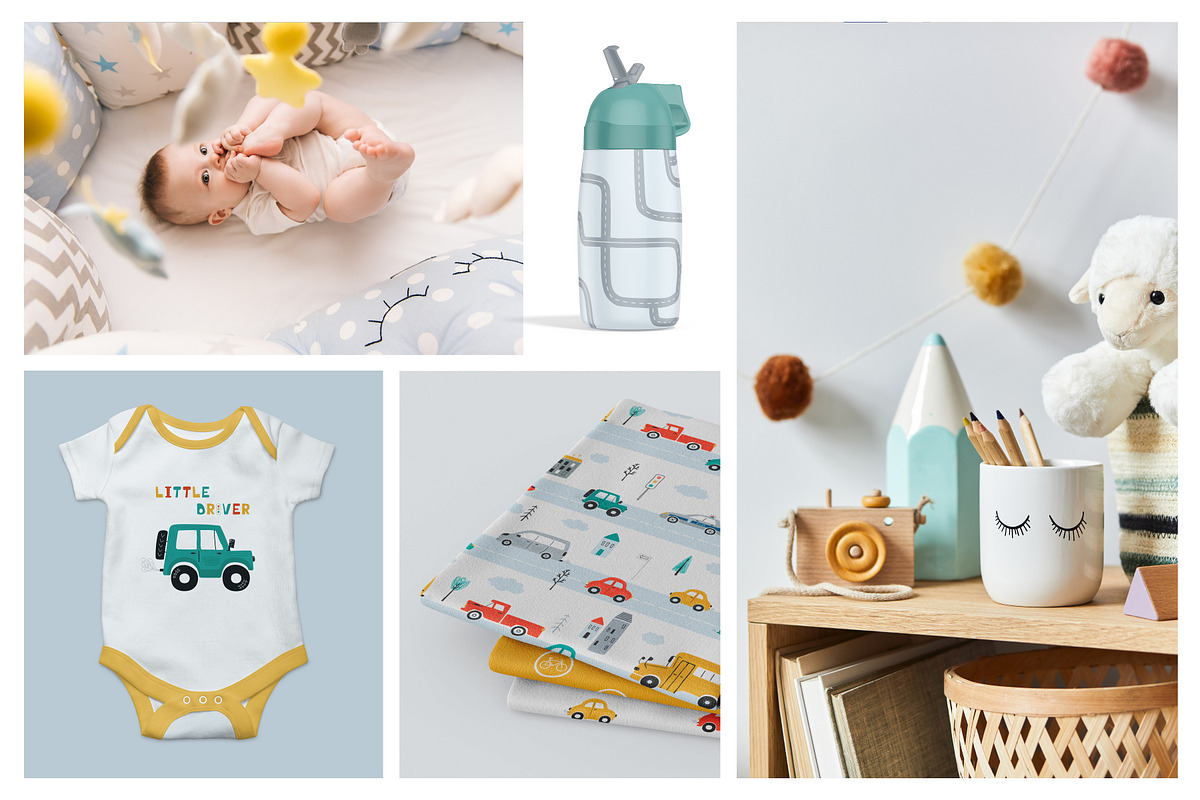 Beep! Kids car collection, a Decorative Illustration by RinSo_art (Photo 8 of 13)