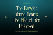 TBJ Malibu Condensed Display Font, a Serif Font by Taboja Studio (Thumbnail 8 of 22)