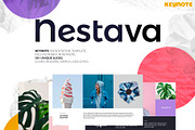 Nestava - Modern Keynote Template, a Presentation Template by Slidehack (Thumbnail 1 of 2)